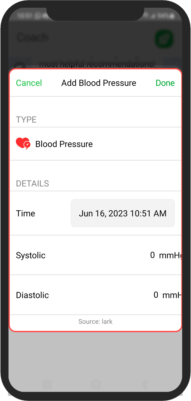 Blood Pressure Measurement App Template